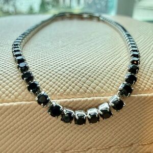 NEW Pretty Bird Jewelry Classic Black Stone Tennis Bracelet
